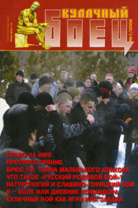 Кулачный боец 2006 №01