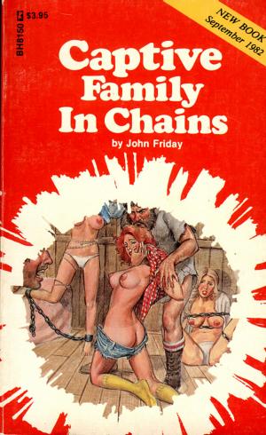 Captive family in chains