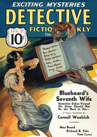 Detective Fiction Weekly. Vol. 104, No. 4, August 22, 1936