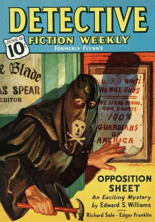 Detective Fiction Weekly. Vol. 111, No. 4, June 12, 1937