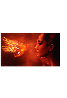 Девушка с глазами цвета огня