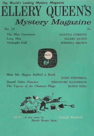 Ellery Queen’s Mystery Magazine. No. 75, April 1959, British Edition