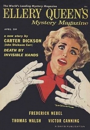 Ellery Queen’s Mystery Magazine. Vol. 31, No. 4. Whole No. 173, April 1958