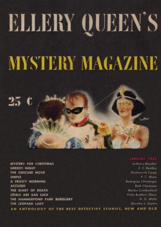 Ellery Queen’s Mystery Magazine. Vol. 4, No. 1. Whole No. 8, January 1943