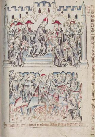 Иллюстрированная хроника о императоре Генрихе VII