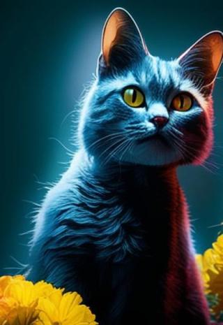 Коты видели духа?