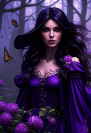 Легенда о фиолетовой сове