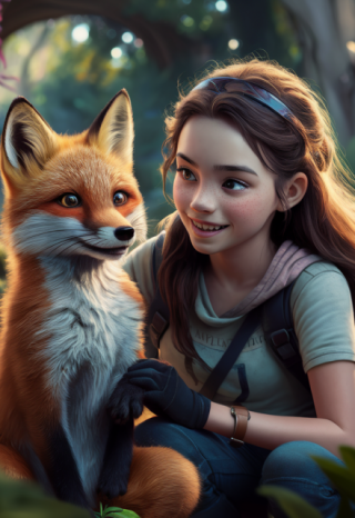 Лисенок Чак и Кроля