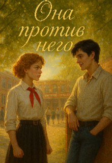 Она против него