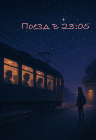 Поезд в 23:05
