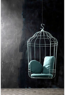 Птица в клетке