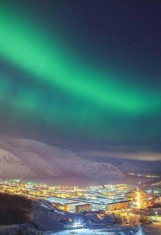 Снежный город