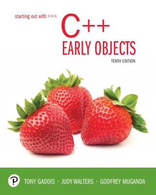 Starting Out with C++ Early Objects