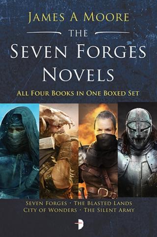 The Seven Forges Novels (books 1-4) [Seven Forges, The Blasted Lands, City of Wonders, The Silent Army]