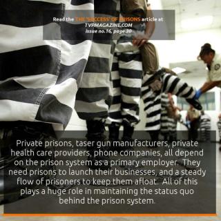 «Успех» тюрем. Перевод статьи «The 'success' of prisons» из 16-го выпуска официального онлайн-журнала проекта TVP Magazine