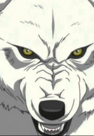 В облике белого пса