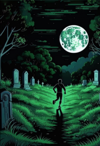 Володька - победитель беса.