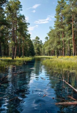 Волшебное озеро