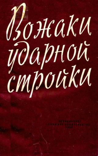Вожаки ударной стройки